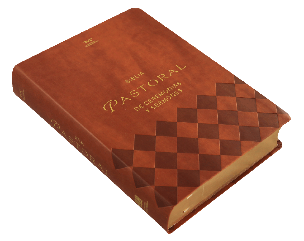 Biblia RVC pastoral ceremonias y sermones marron im piel GR