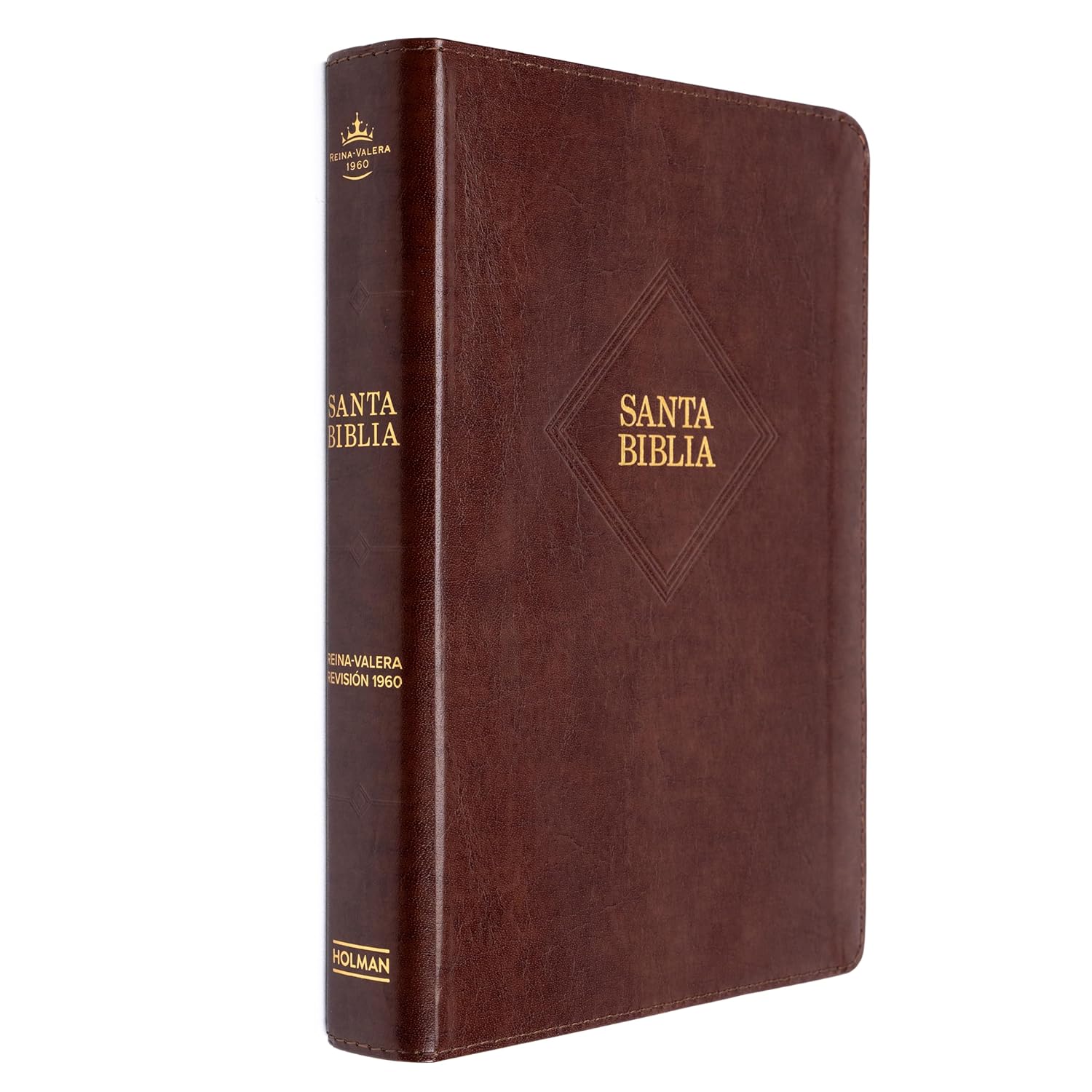 Biblia RVR1960 Letra gigante cafe piel indice ed 2023 14pt