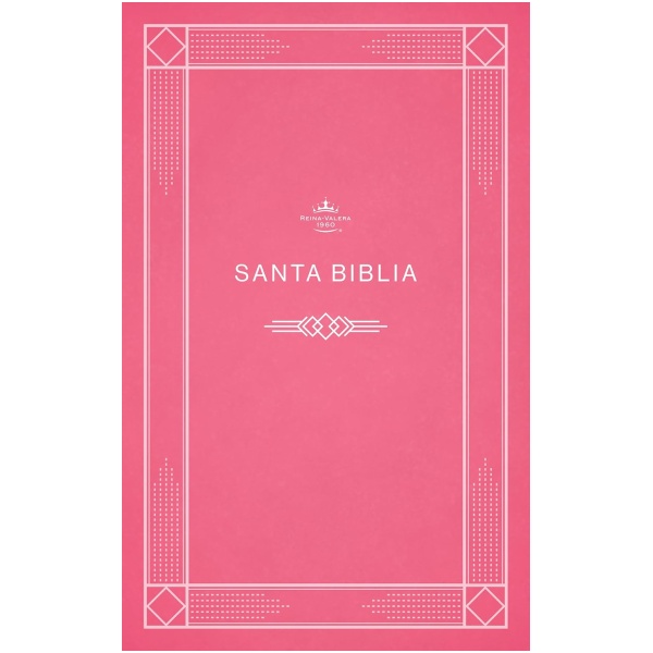 Biblia RVR1960 economica de evangelismo rosa concordancia