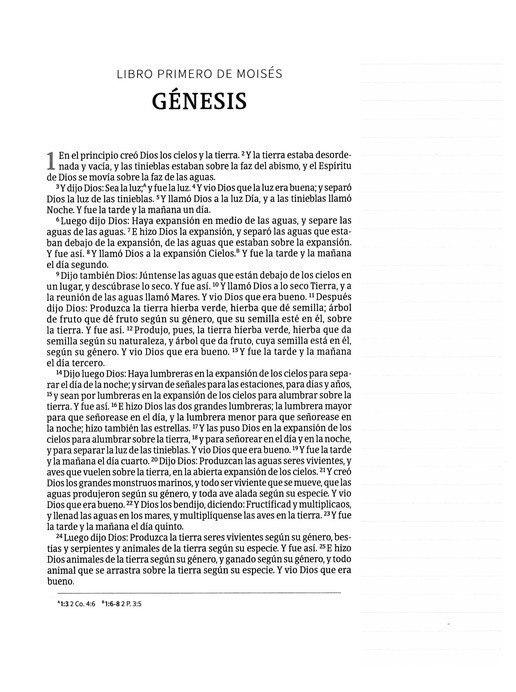 Biblia RVR1960 Apuntes personal negro tapa dura manual 8.5pt