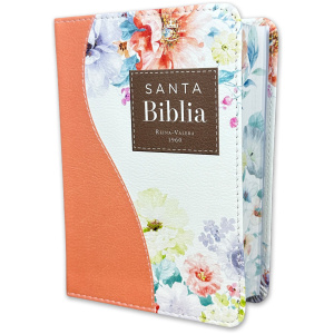 Biblia RVR1960 Renovación coral cto pintado im piel bolsillo 8.5pt