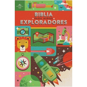 Biblia RVR1960 para niños exploradores multicolor tapa dura manual 9.5pt