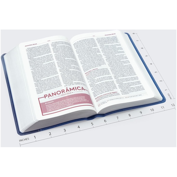 Biblia RVR1960 Estudio para Jóvenes im piel Azul 9.5pt - Image 7