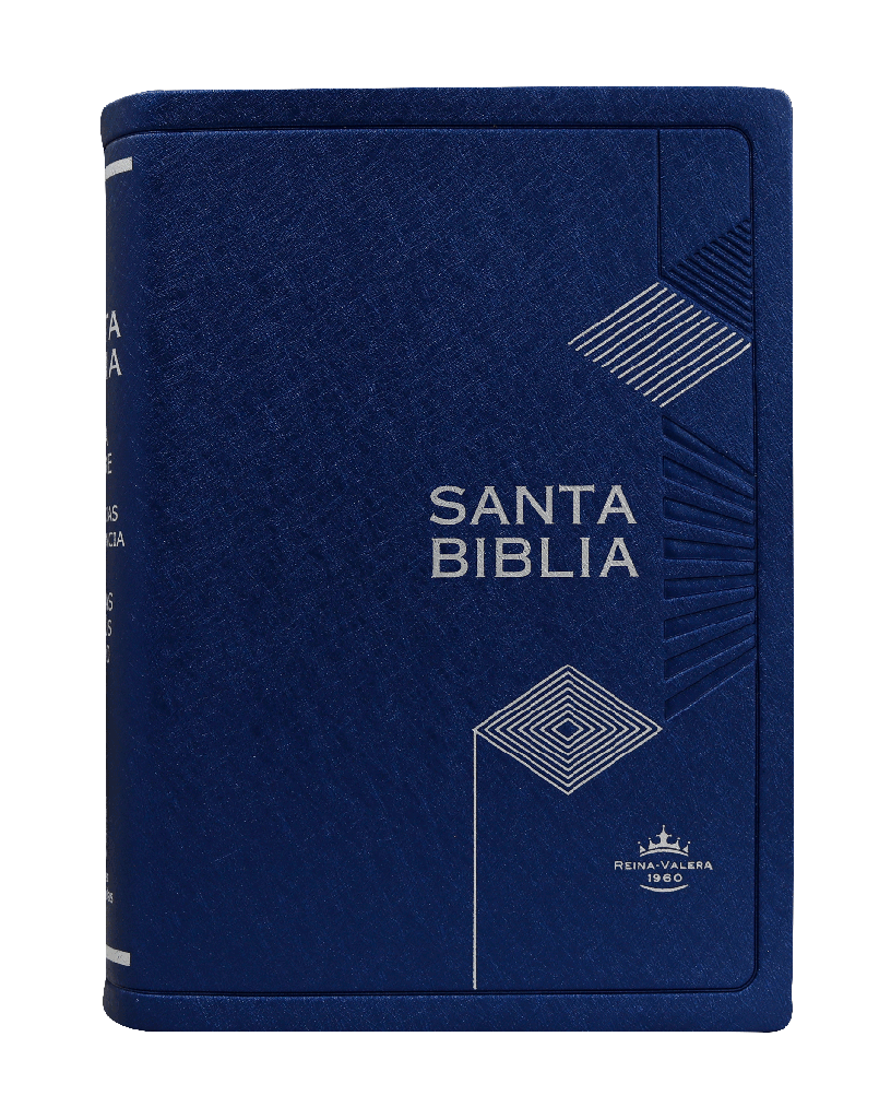 Biblia RVR1960 chica vinil azul MDM RVR042cLGPJR 9pt