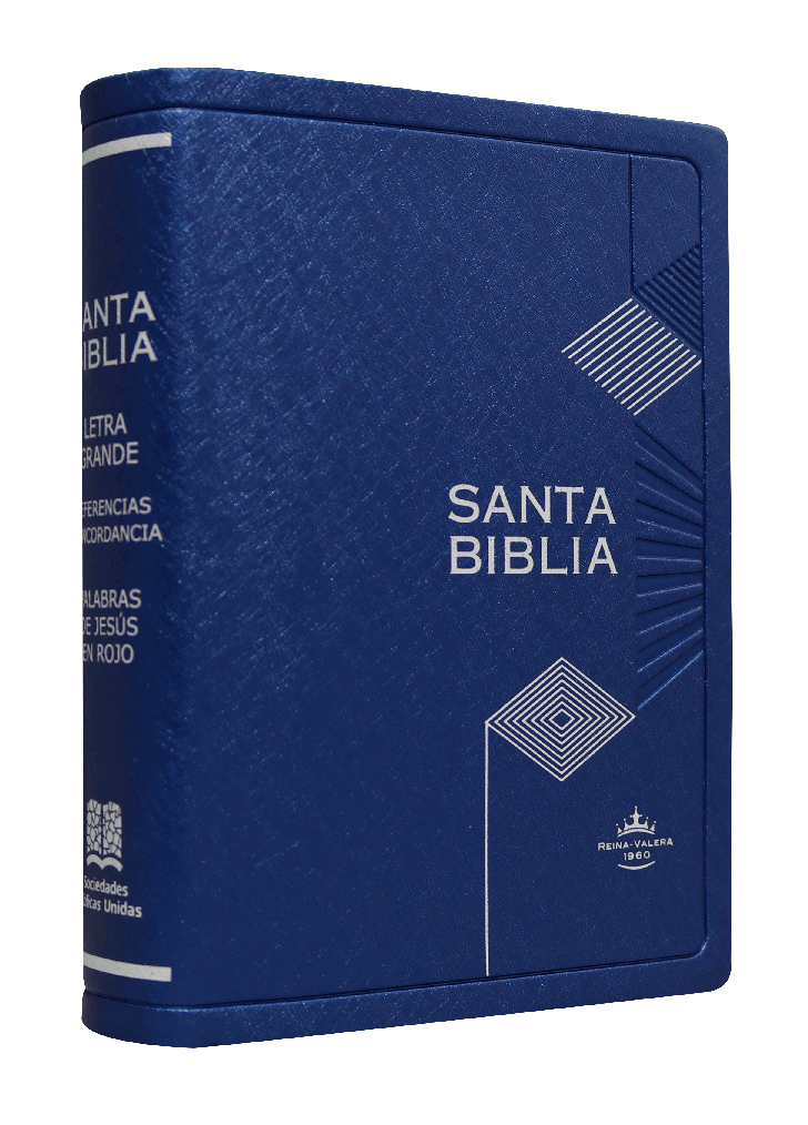 Biblia RVR1960 chica vinil azul MDM RVR042cLGPJR 9pt