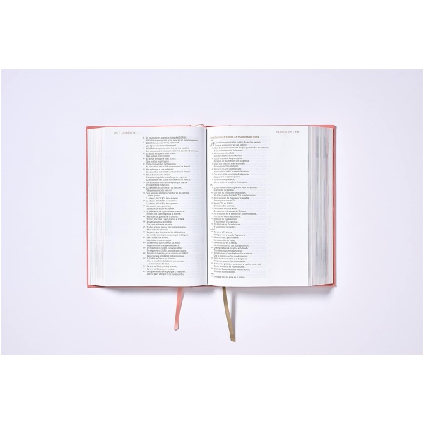 Biblia Nbla Ama A Dios Grandemente Tapa Dura Coral - Image 5