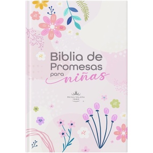 Biblia RVR1960 de promesas para niña tapa dura 11pt