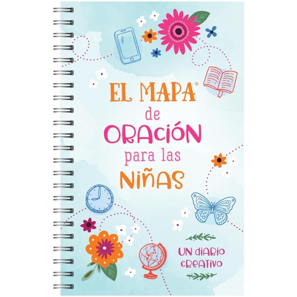 El mapa de oración para las niñas: Un Diario Creativo