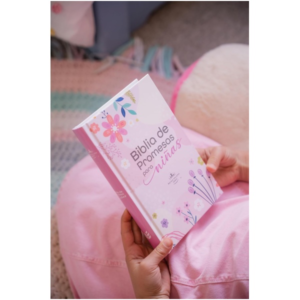 Biblia RVR1960 de promesas para niña tapa dura 11pt - Image 5
