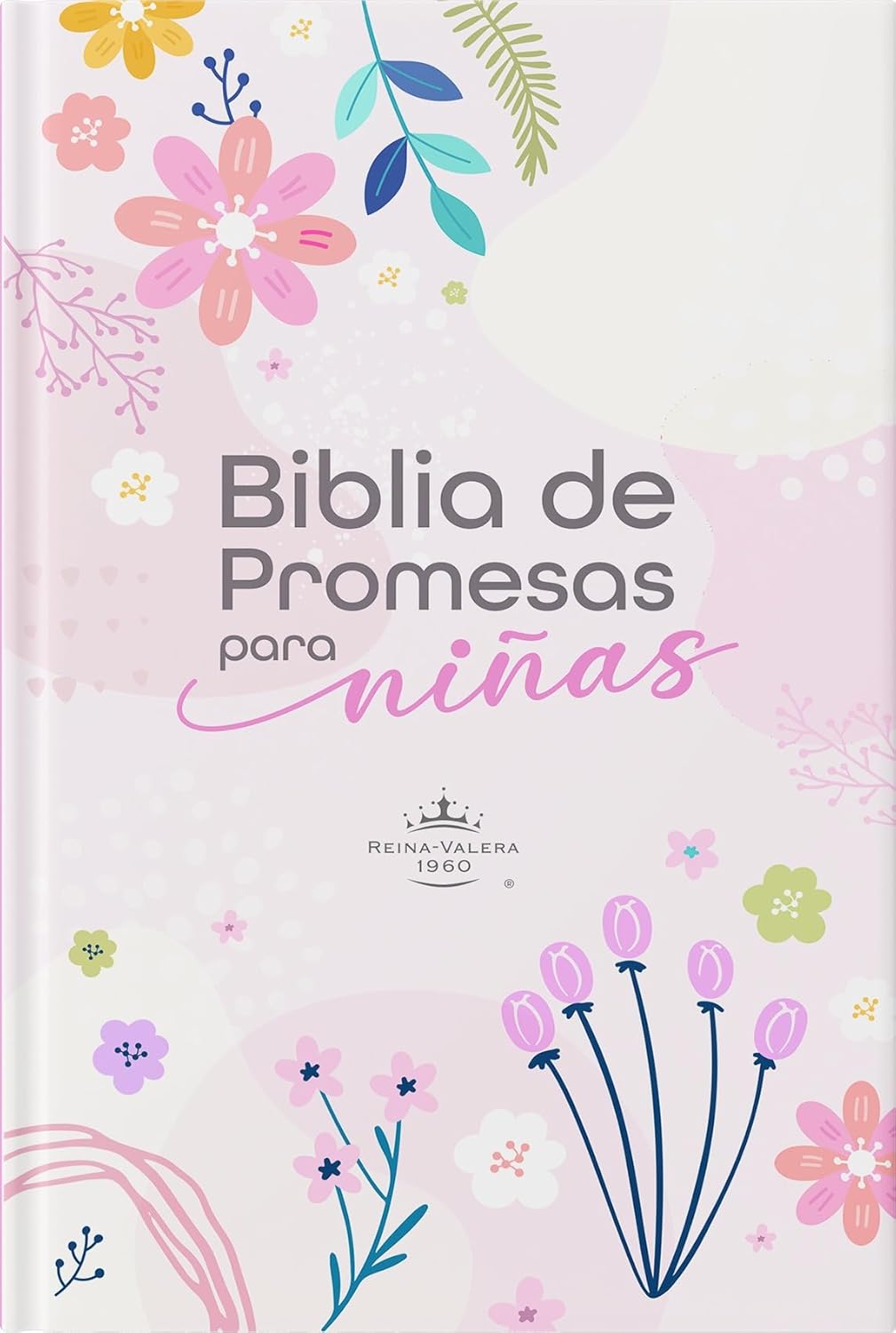 Biblia RVR1960 de promesas para niña tapa dura 11pt