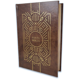 Biblia RVR1960 de credos y confesiones cafe tapa dura 14pt