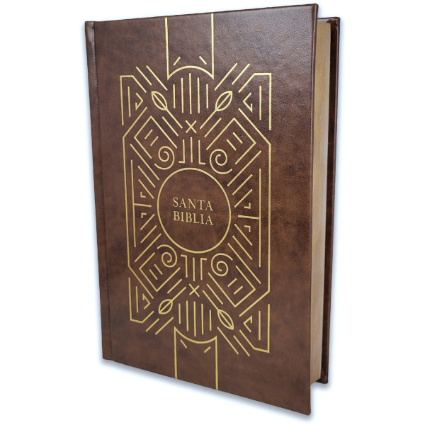 Biblia RVR1960 de credos y confesiones cafe tapa dura 14pt