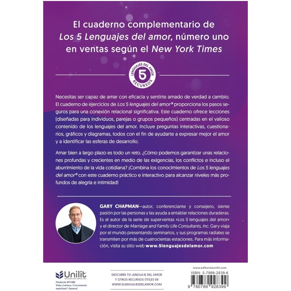 Los 5 lenguajes del amor - Cuaderno de ejercicios - Image 2