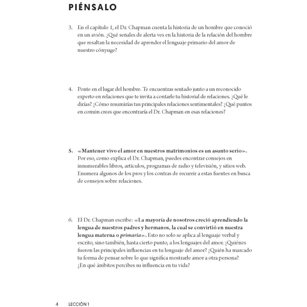 Los 5 lenguajes del amor - Cuaderno de ejercicios - Image 4