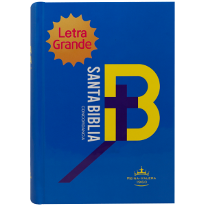 Biblia RVR1960 chica tapa dura azul DR RVR043cLG 9pt