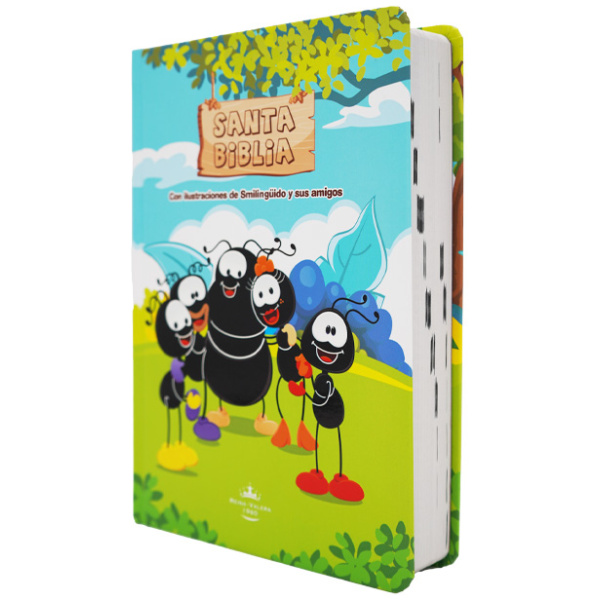 Biblia RVR1960 infantil ilustrada smilinguido t dura RVR.63cLGPJR - Image 5