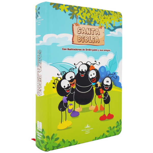 Biblia RVR1960 infantil ilustrada smilinguido t dura RVR.63cLGPJR - Image 3