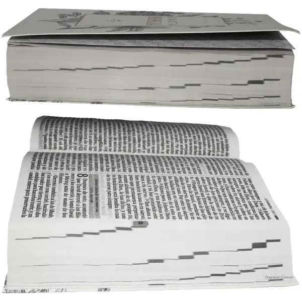 Biblia RVR1960 mediana lt grande blanco QR 12pt RVR062LGPJR - Image 6