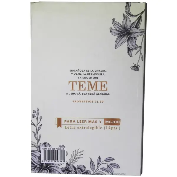 Biblia RVR1960 mediana lt grande blanco QR 12pt RVR062LGPJR - Image 7