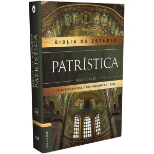 Biblia RVR de estudio Patrística tapa dura índice