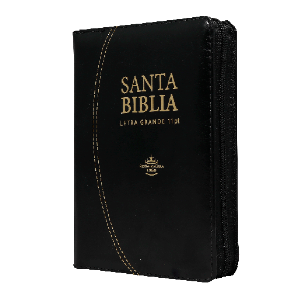 Biblia RVR1960 chica negro 11pt RVR046cZTILSGi