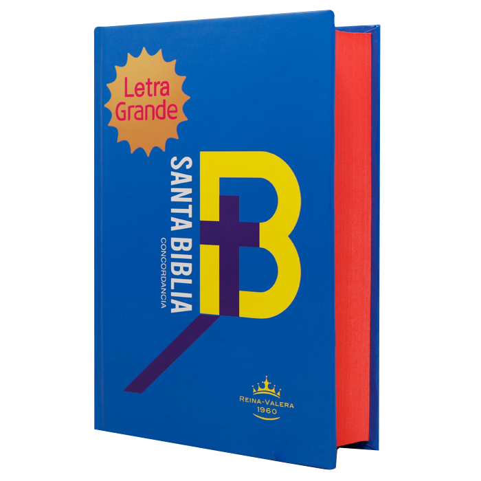 Biblia RVR1960 chica tapa dura azul DR RVR043cLG 9pt