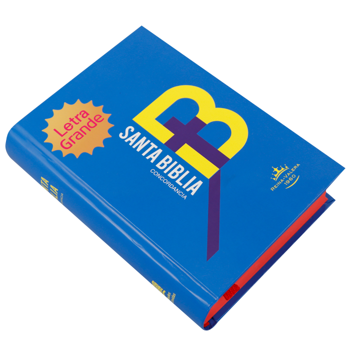 Biblia RVR1960 chica tapa dura azul DR RVR043cLG 9pt