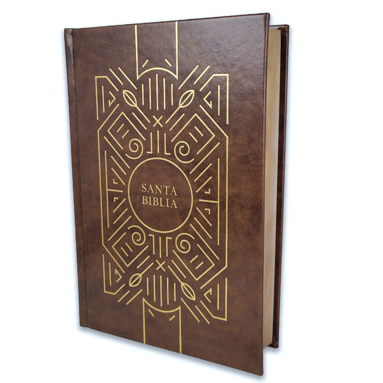 Biblia RVR1960 de credos y confesiones cafe tapa dura 14pt
