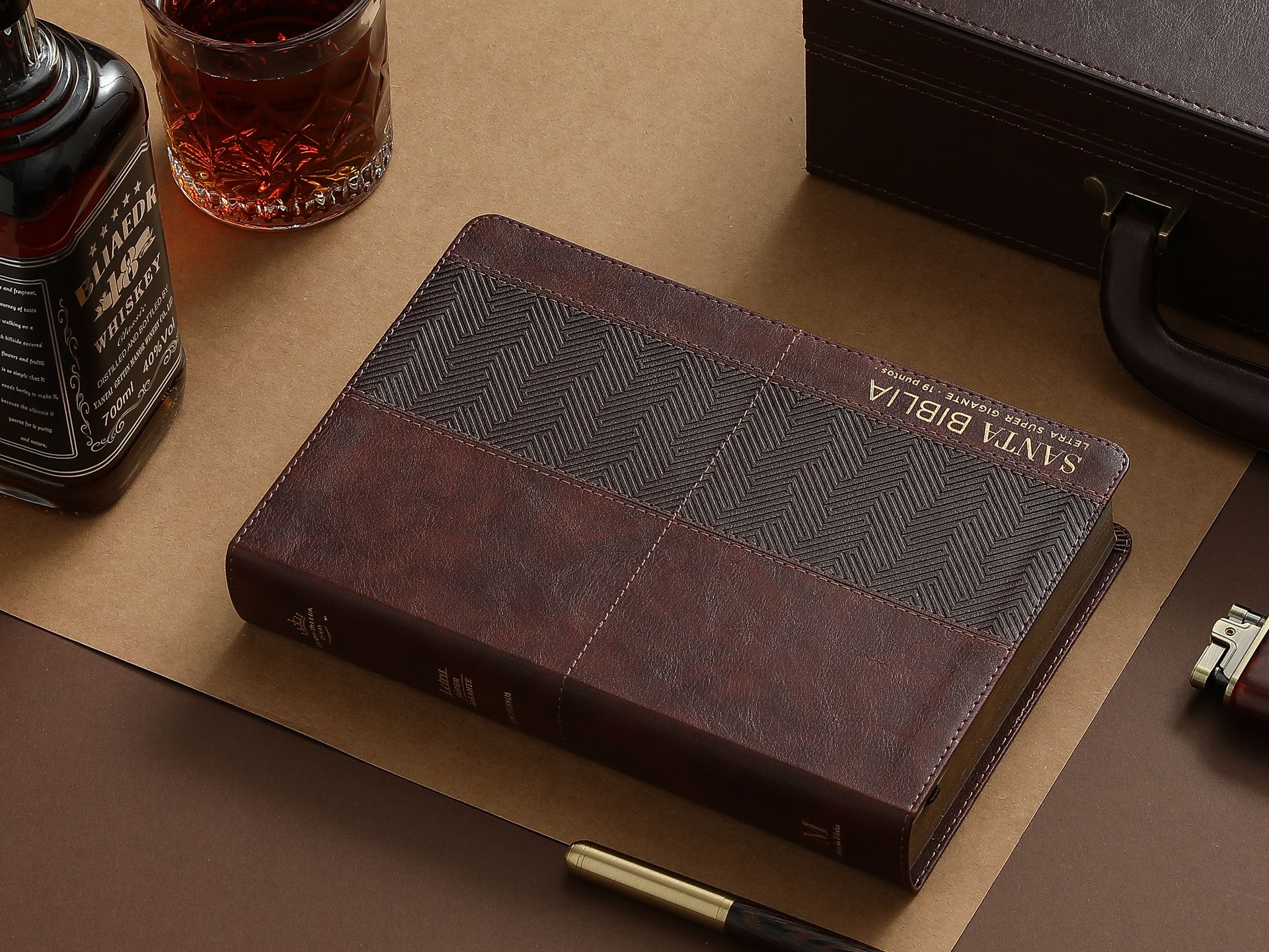Biblia RVR1960 Efeso sup gig cafe GEO im piel índice 19pt
