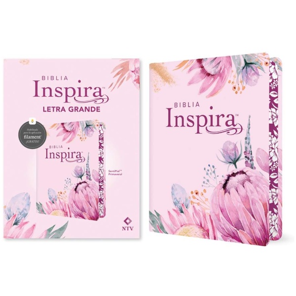 Biblia NTV Inspira con Filament primaveral grande 10.5pt - Image 2