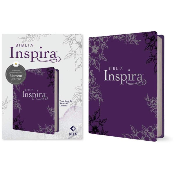 Biblia NTV Inspira con Filament lavanda 8.25pt - Image 2