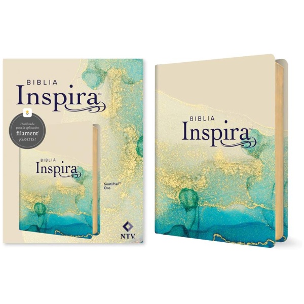 Biblia NTV Inspira con Filament oro 8.25pt - Image 2