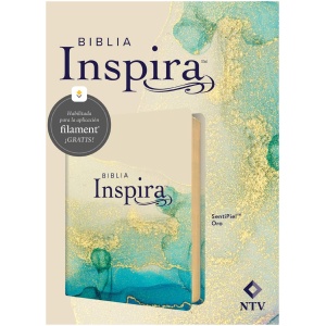Biblia NTV Inspira con Filament oro 8.25pt