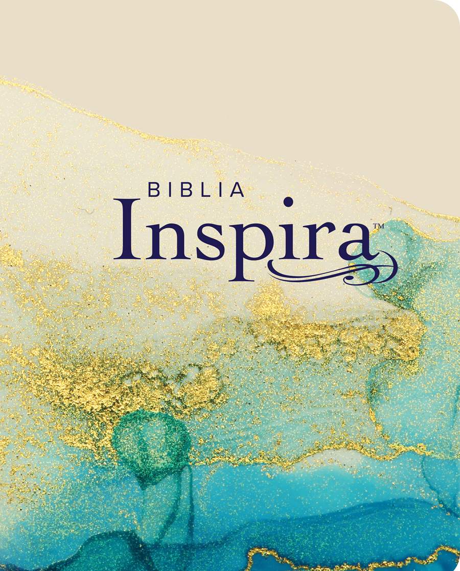 Biblia NTV Inspira con Filament oro 8.25pt