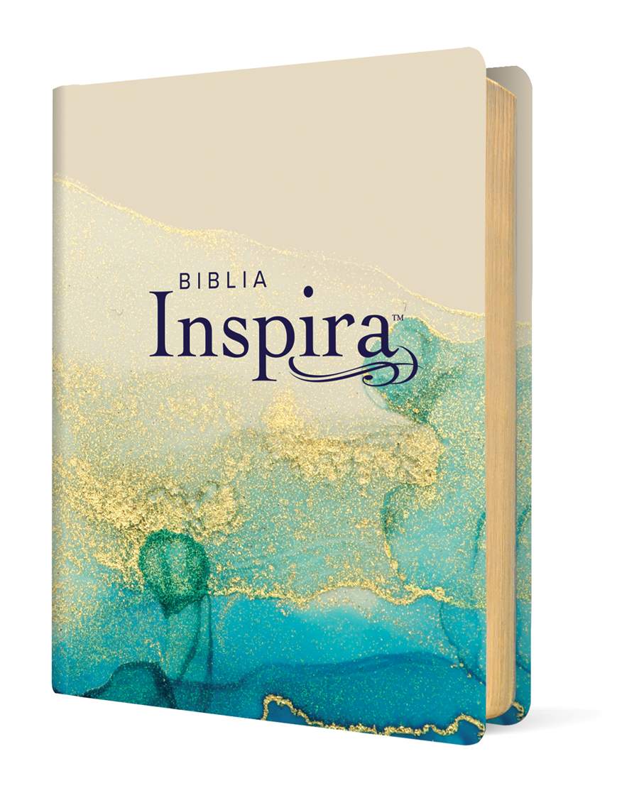 Biblia NTV Inspira con Filament oro 8.25pt