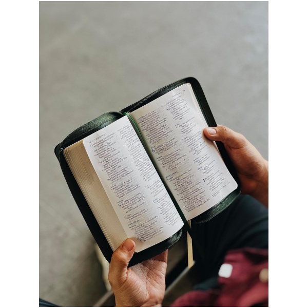 Biblia NVI 2022 piel revisada compacta con cierre - Image 2