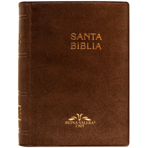 Biblia RV1909 bolsillo vinil cafe VR022LM 8P