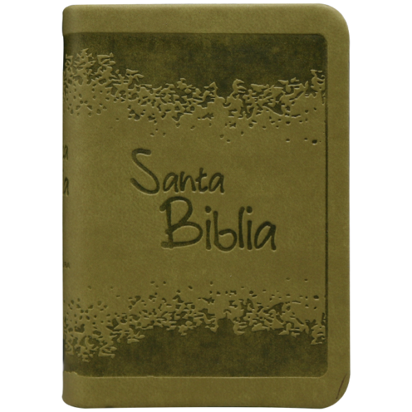 Biblia RVR1960 Mini bolsillo verde 6pt RVR.16LMPJR