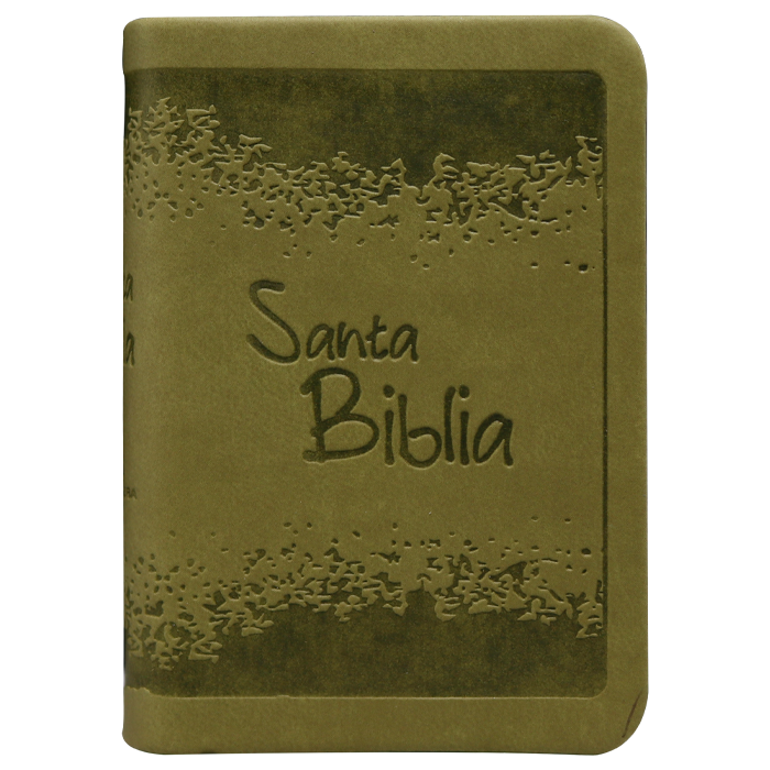 Biblia RVR1960 Mini bolsillo verde 6pt RVR.16LMPJR