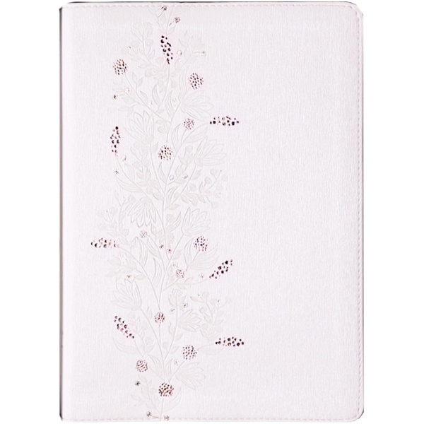 Biblia RVR1960 Devocional lenguajes del amor oro rosa im piel
