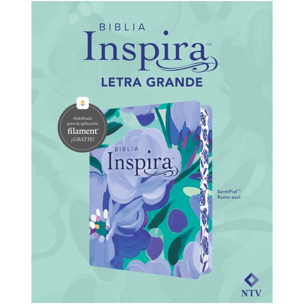 Biblia Ntv Inspira Con Filament Ramo Azul Lt Grande 10.5pt - Image 7