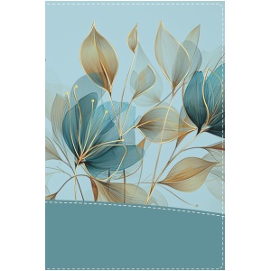 Biblia RVR1960 Mujer conforme al corazón de Dios edicion petalos im piel