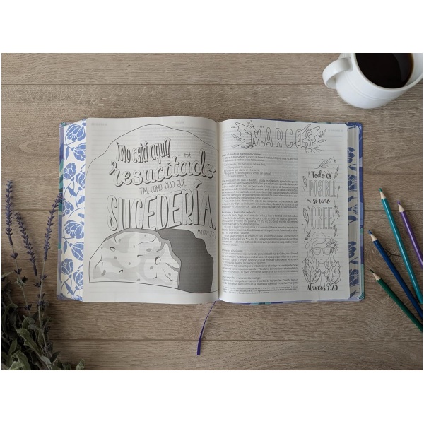 Biblia Ntv Inspira Con Filament Ramo Azul Lt Grande 10.5pt - Image 3