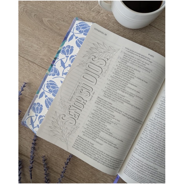 Biblia Ntv Inspira Con Filament Ramo Azul Lt Grande 10.5pt - Image 2