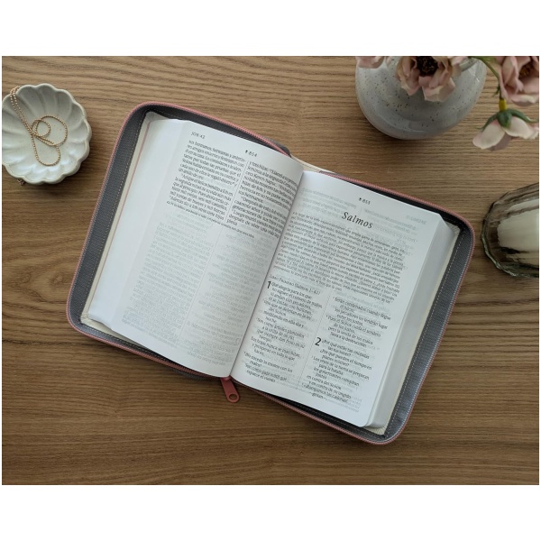 Biblia NTV compacta con filament beige sim piel lt gde cierre 10pt - Image 7