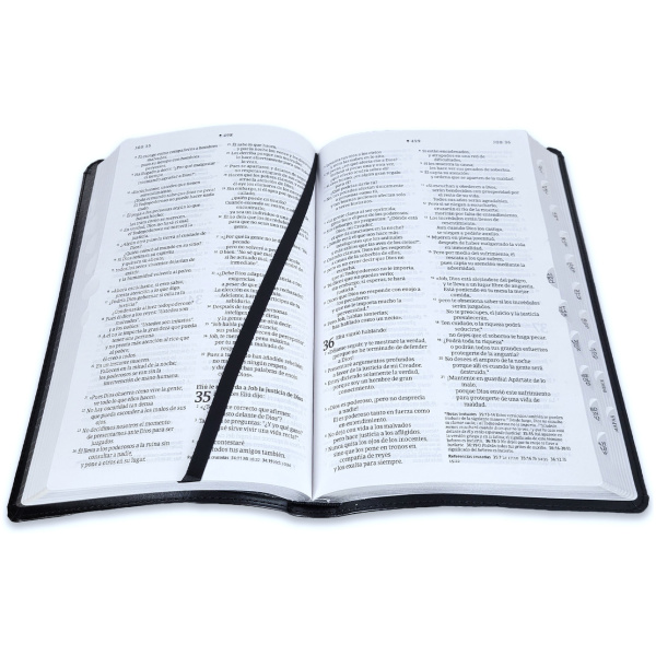 Biblia NTV Ultrafina filament negro sim piel índice 8.75pt - Image 4