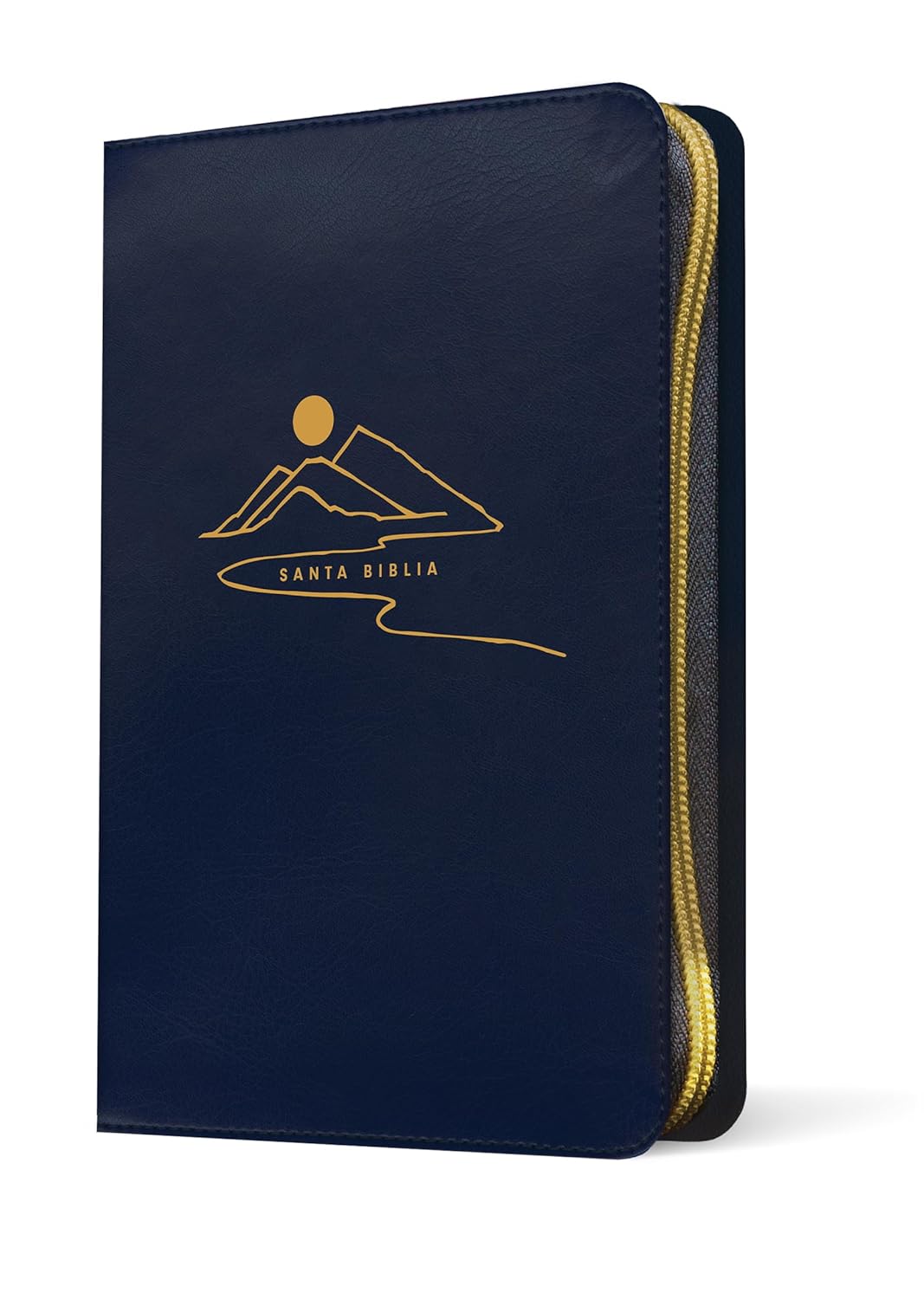 Biblia NTV compacta con filament azul sim piel lt gde cierre 10pt