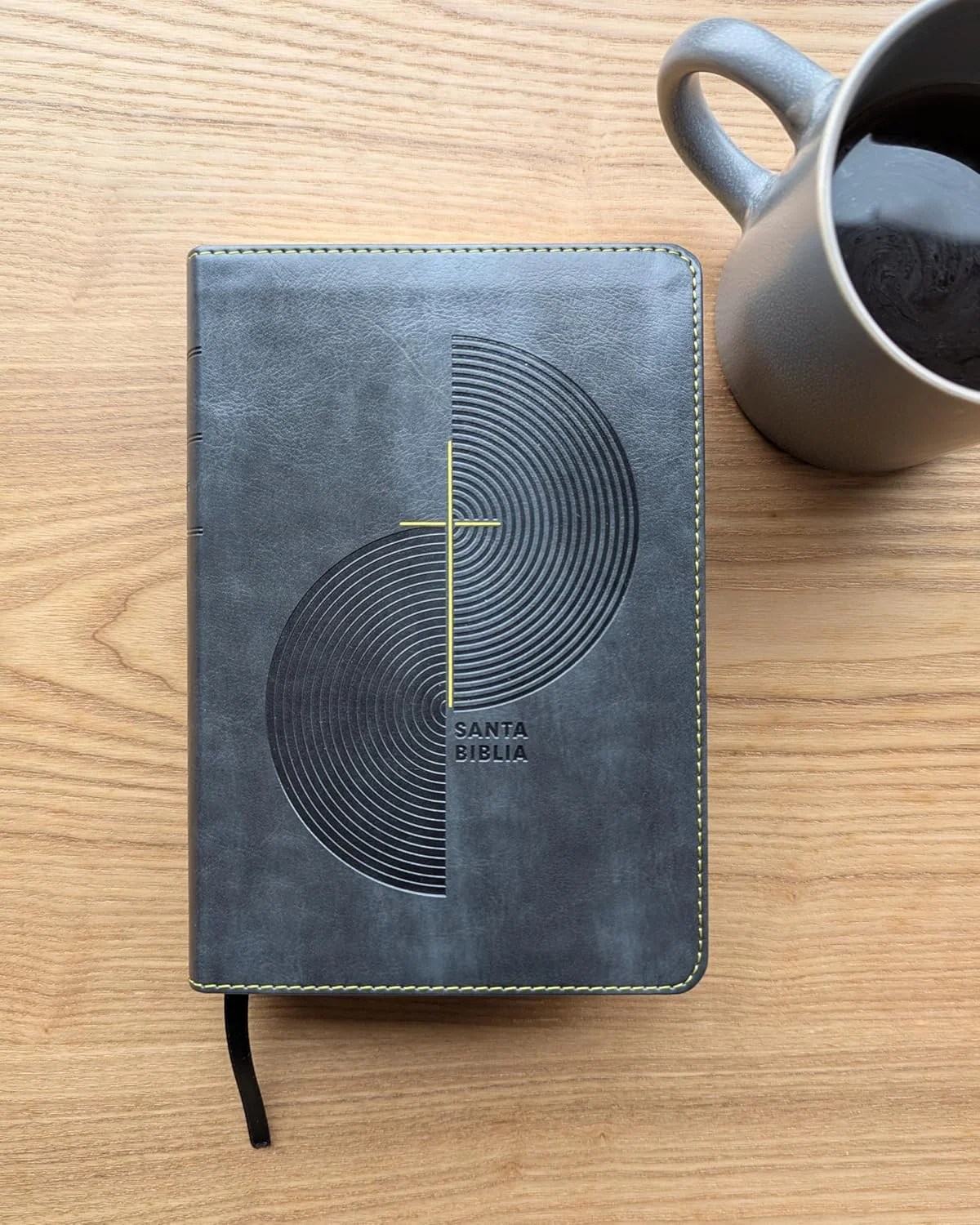 Biblia NTV compacta con filament gris sim piel lt gde 10pt