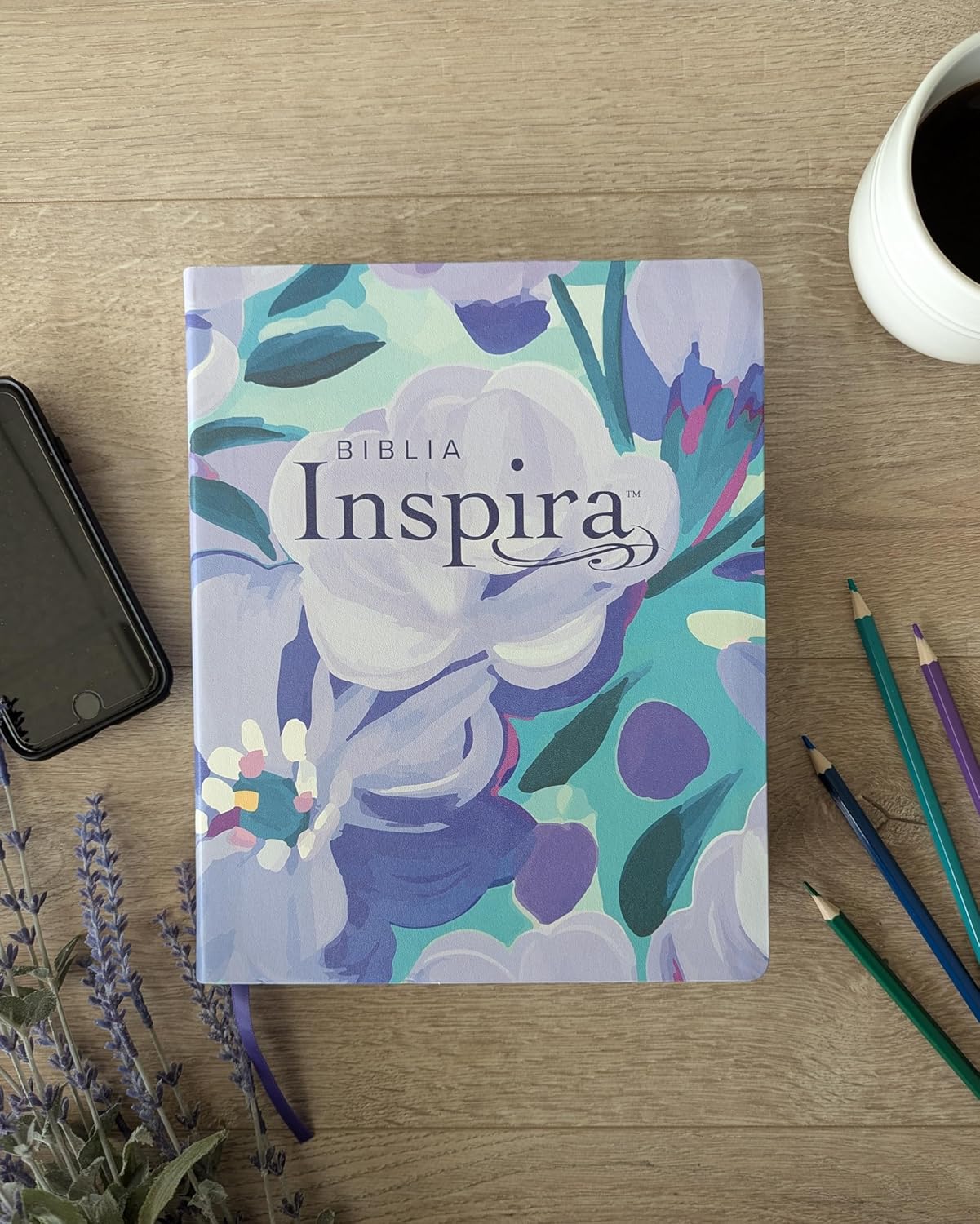 Biblia Ntv Inspira Con Filament Ramo Azul Lt Grande 10.5pt