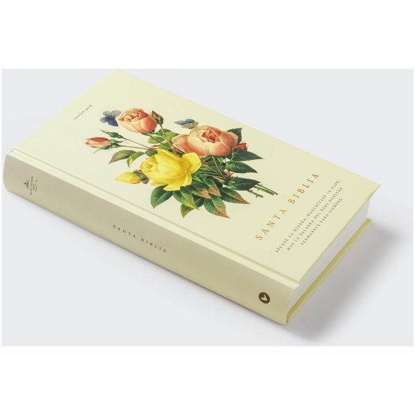 Biblia RVR1960 premios y regalos floral tapa dura 10.5pt - Image 3